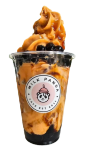 Thai Tea Soft Serve Boba